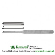 Parkes Osteotome Stainless Steel, 16 cm - 6 1/4"